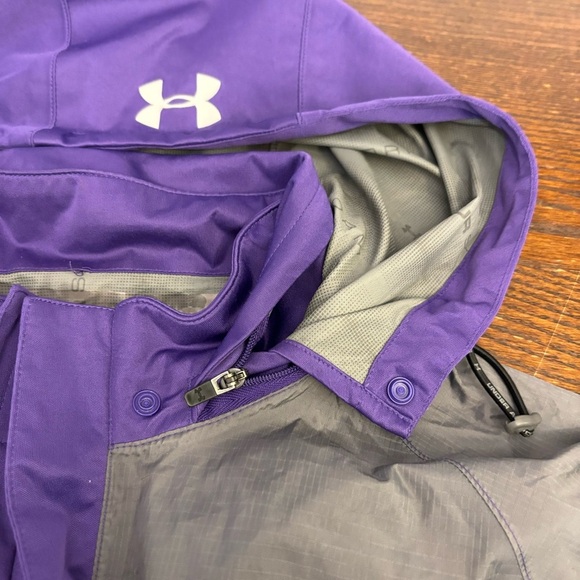 Under Armour Storm Women’s Weather Repellent Accelerant Hoodie Jacket S Full Zip - Picture 7 of 14